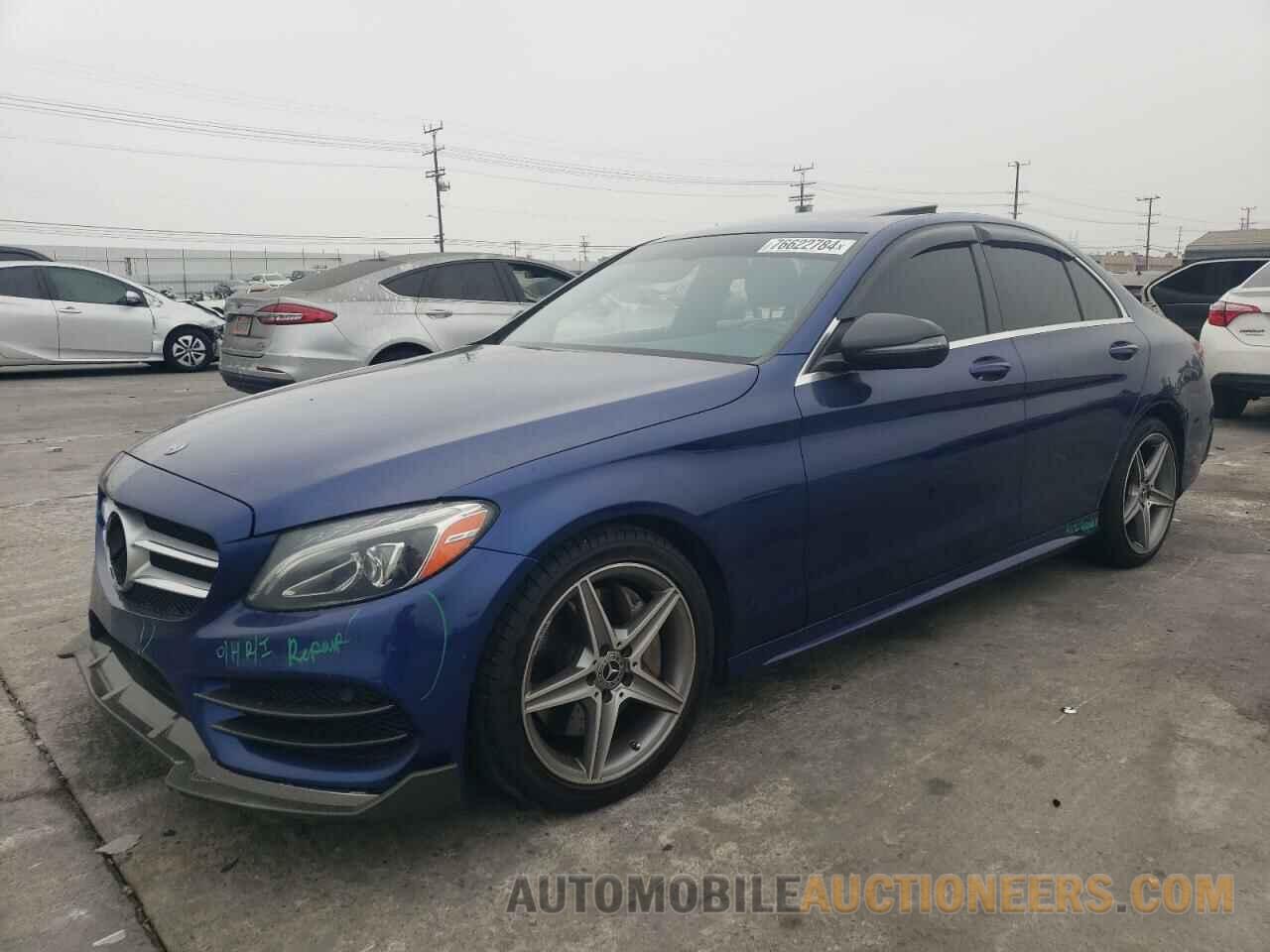 55SWF4JB2JU241804 MERCEDES-BENZ C-CLASS 2018