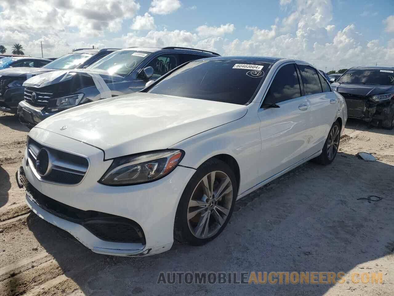 55SWF4JB2JU243875 MERCEDES-BENZ C-CLASS 2018