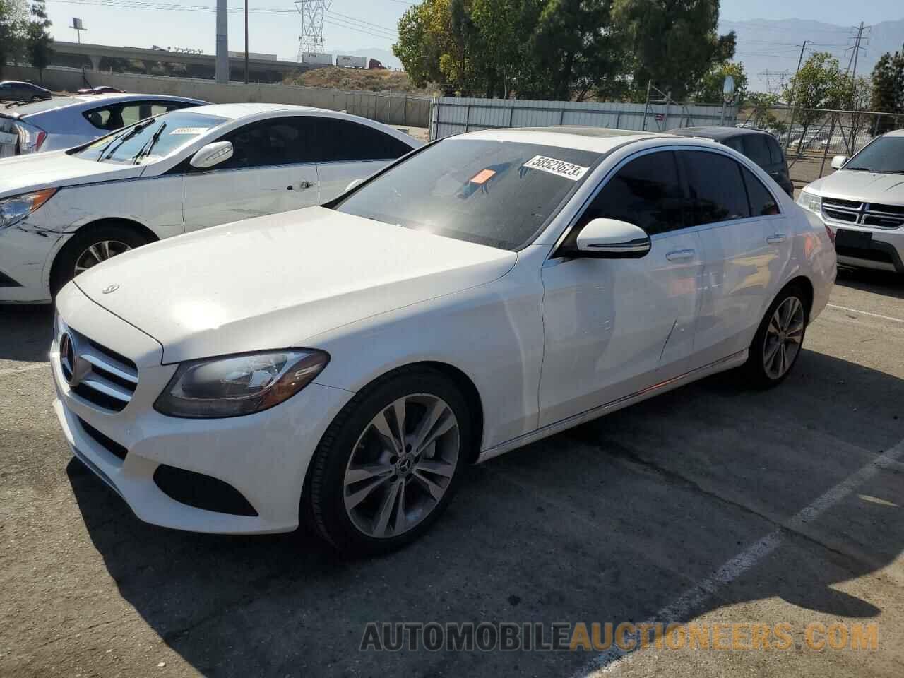 55SWF4JB2JU245979 MERCEDES-BENZ C-CLASS 2018