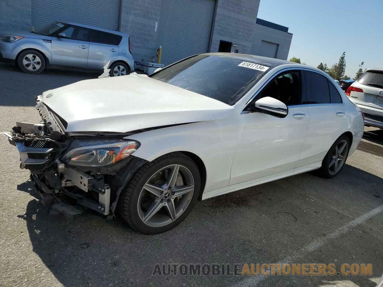 55SWF4JB2JU249255 MERCEDES-BENZ C-CLASS 2018