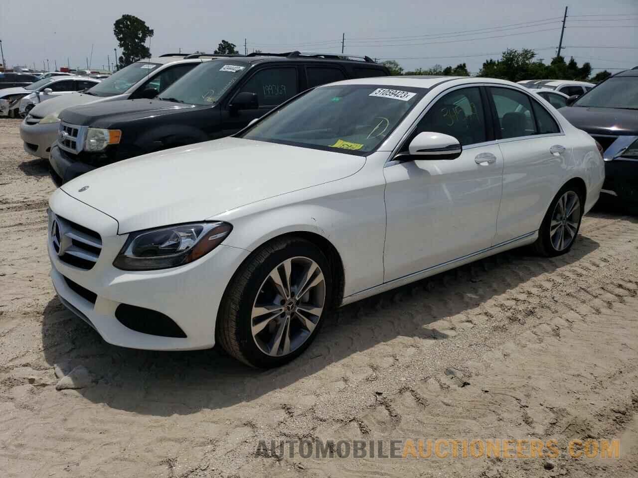 55SWF4JB2JU252219 MERCEDES-BENZ C-CLASS 2018