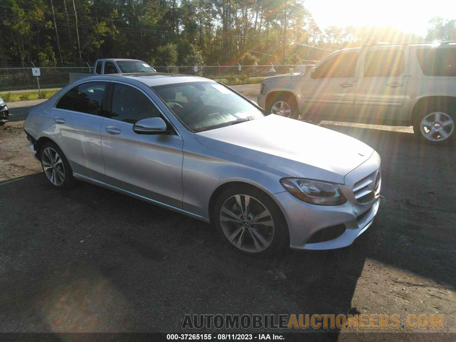 55SWF4JB2JU255427 MERCEDES-BENZ C-CLASS 2018