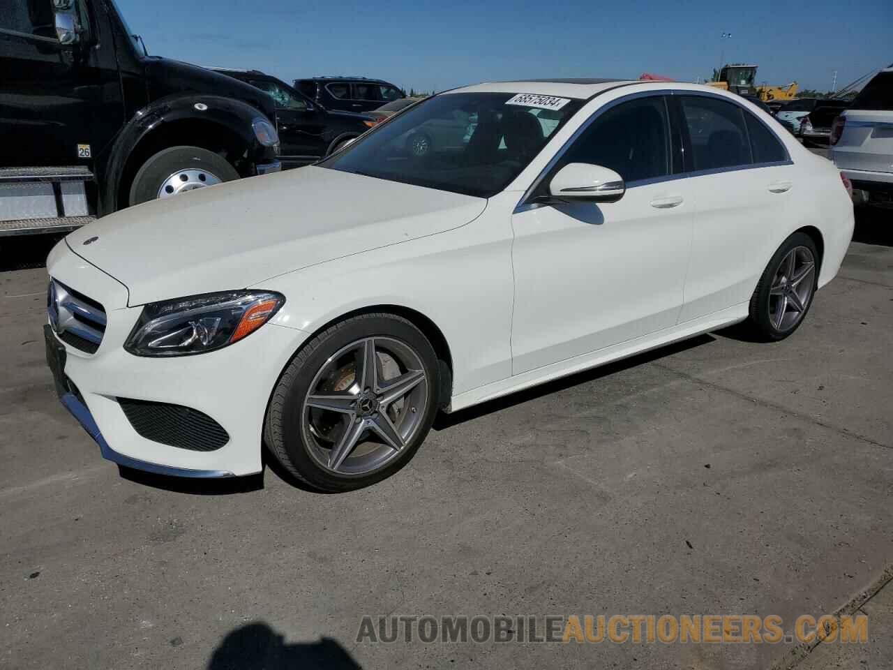 55SWF4JB2JU255525 MERCEDES-BENZ C-CLASS 2018