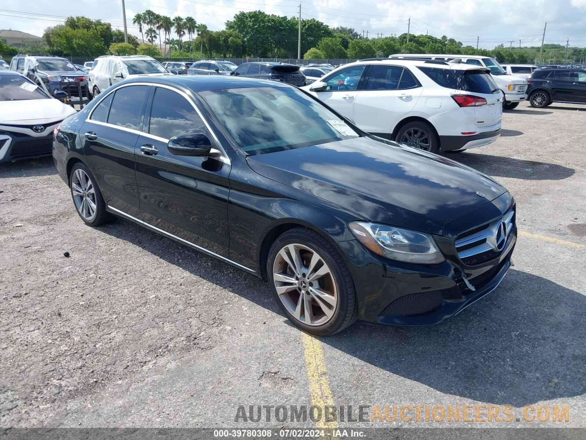 55SWF4JB2JU257033 MERCEDES-BENZ C 300 2018