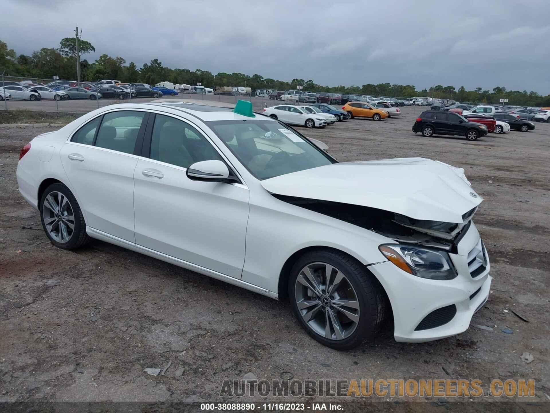 55SWF4JB2JU265357 MERCEDES-BENZ C 300 2018