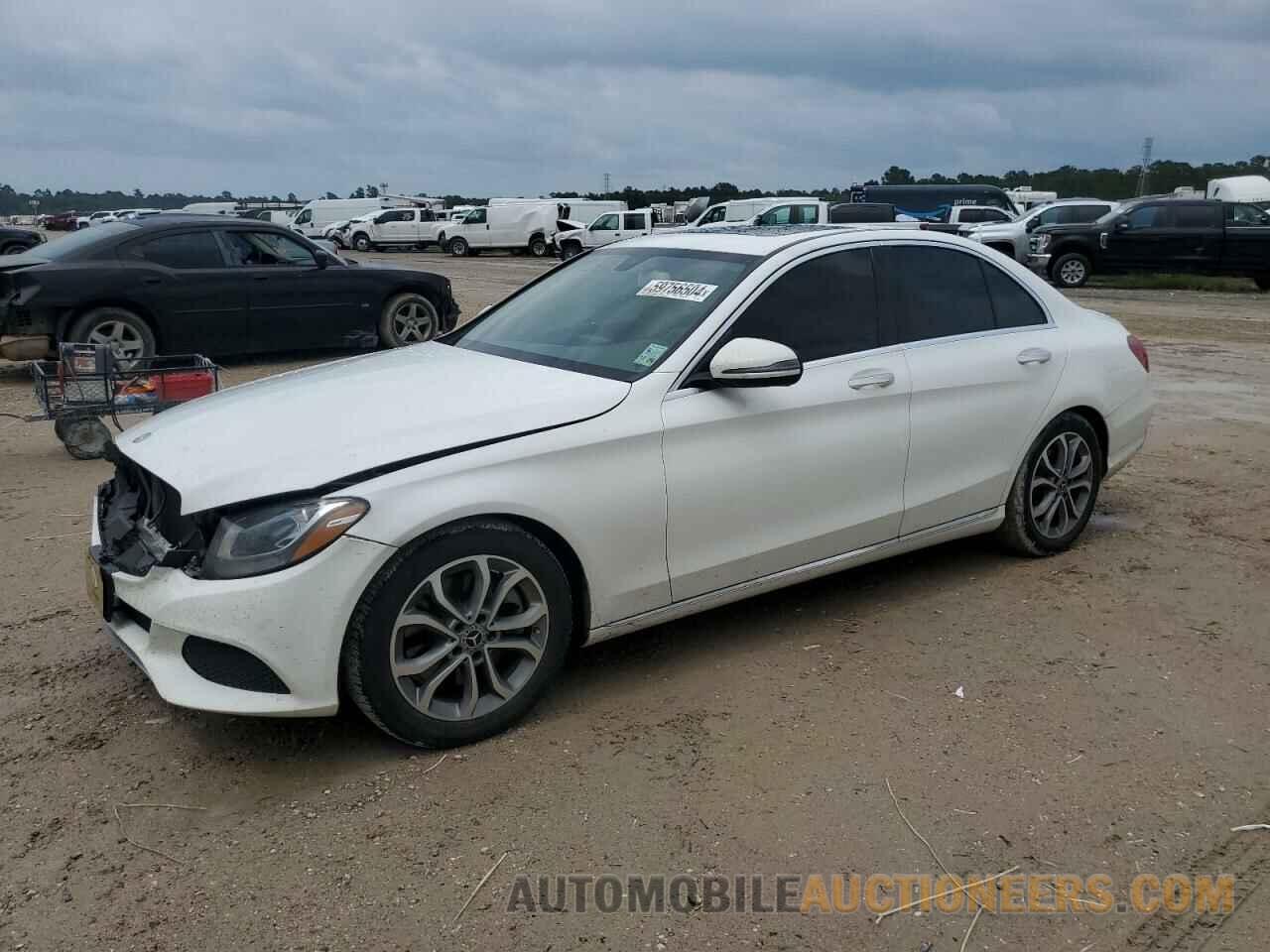 55SWF4JB2JU266752 MERCEDES-BENZ C-CLASS 2018