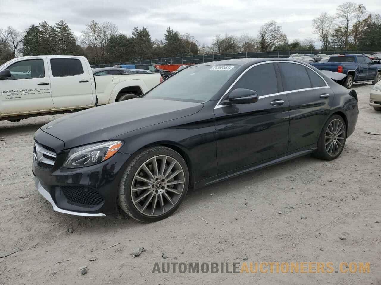 55SWF4JB2JU270395 MERCEDES-BENZ C-CLASS 2018