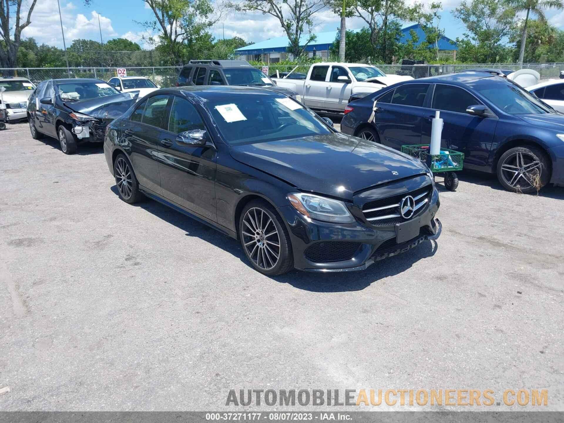 55SWF4JB2JU276827 MERCEDES-BENZ C-CLASS 2018