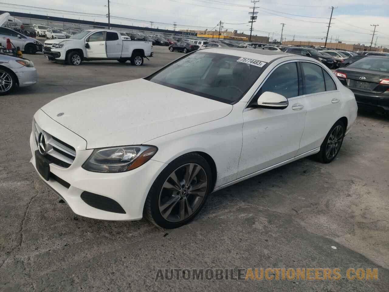 55SWF4JB2JU277184 MERCEDES-BENZ C-CLASS 2018