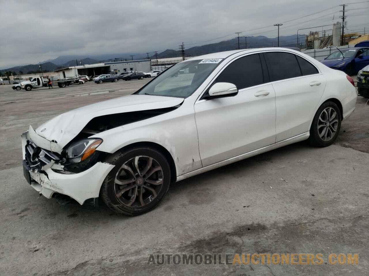 55SWF4JB3FU043739 MERCEDES-BENZ C-CLASS 2015