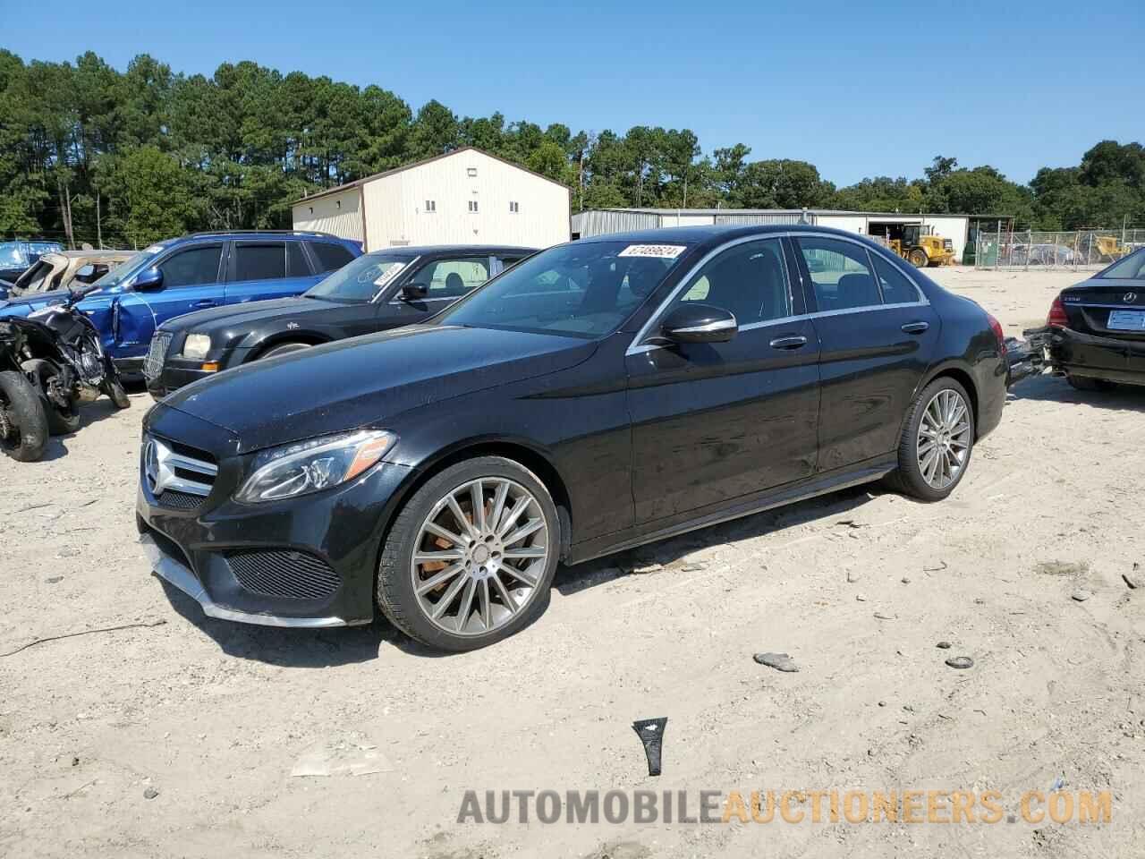 55SWF4JB3FU045510 MERCEDES-BENZ C-CLASS 2015