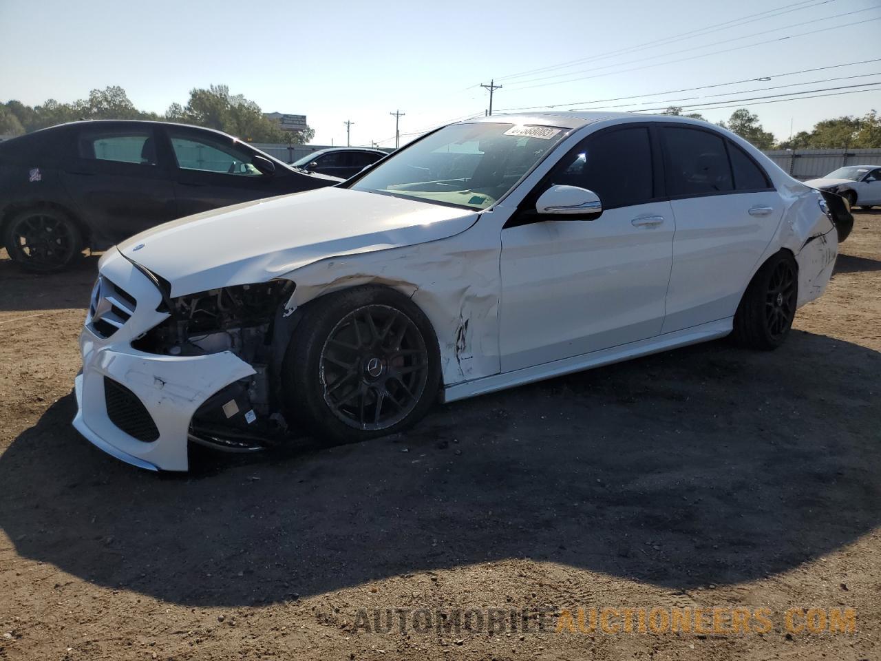 55SWF4JB3FU045734 MERCEDES-BENZ C-CLASS 2015