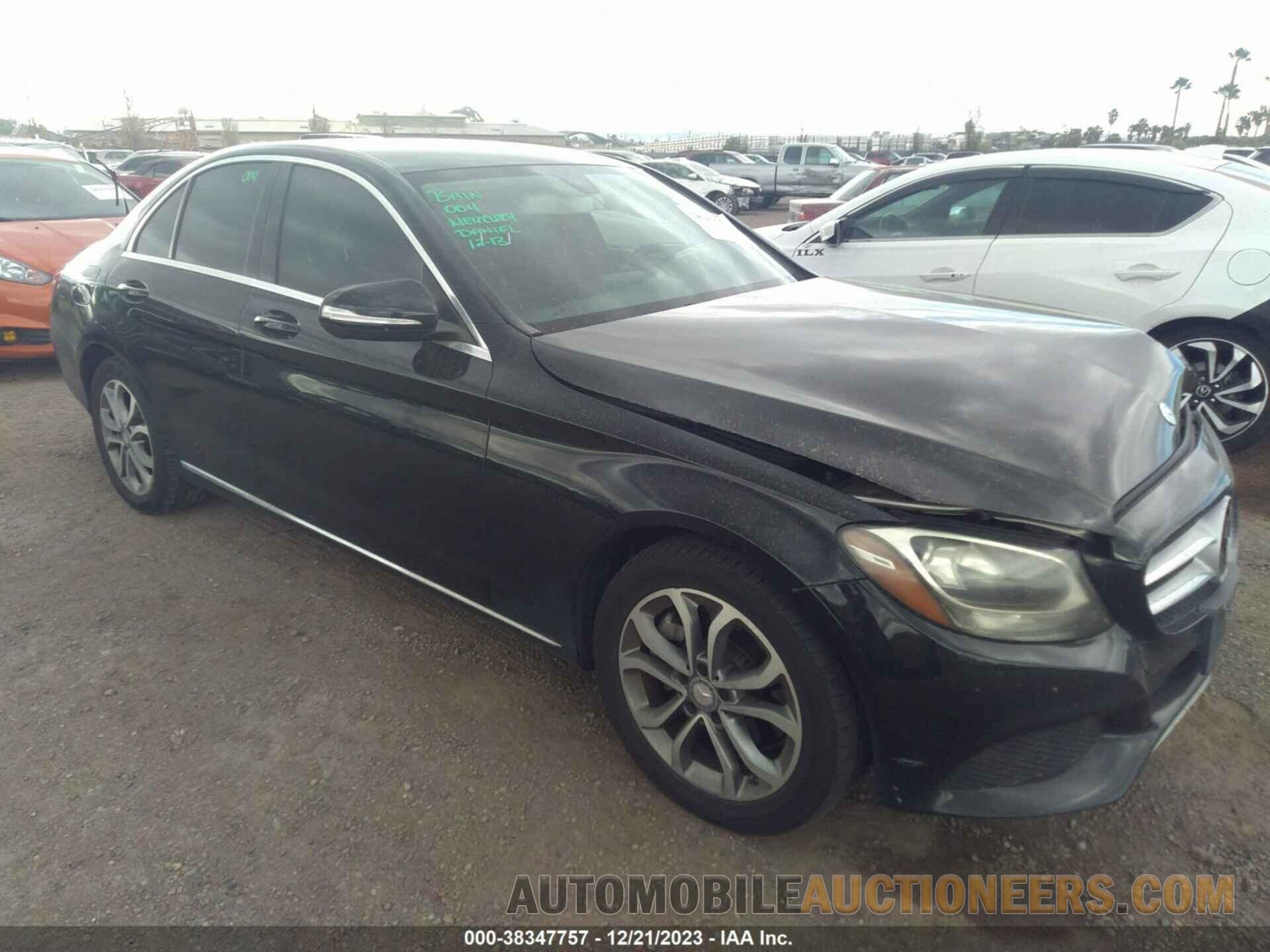 55SWF4JB3FU045782 MERCEDES-BENZ C 2015