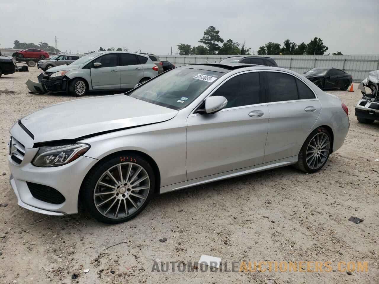 55SWF4JB3FU050514 MERCEDES-BENZ C-CLASS 2015