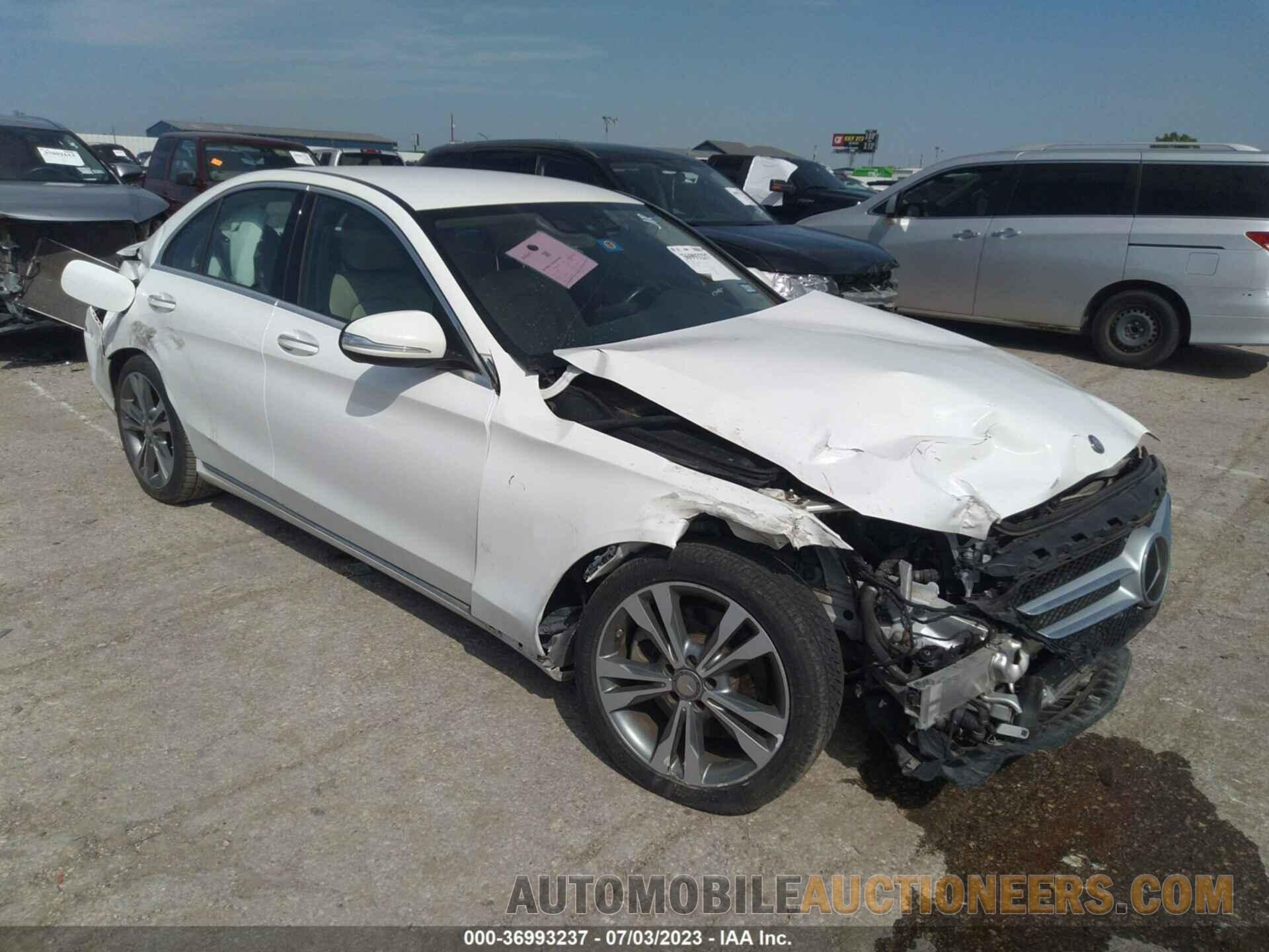 55SWF4JB3FU050674 MERCEDES-BENZ C-CLASS 2015