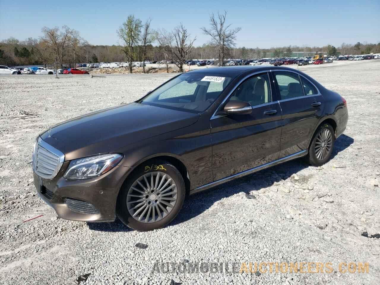 55SWF4JB3FU057351 MERCEDES-BENZ C-CLASS 2015