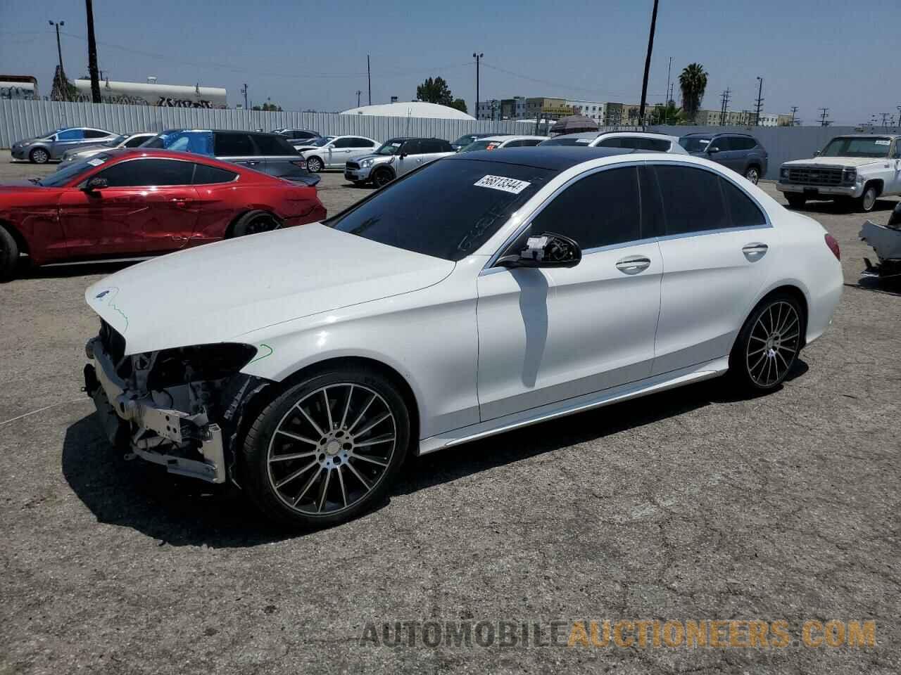 55SWF4JB3FU059049 MERCEDES-BENZ C-CLASS 2015