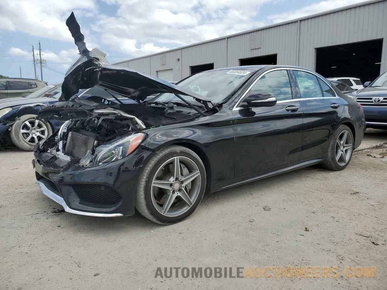 55SWF4JB3FU062484 MERCEDES-BENZ C-CLASS 2015