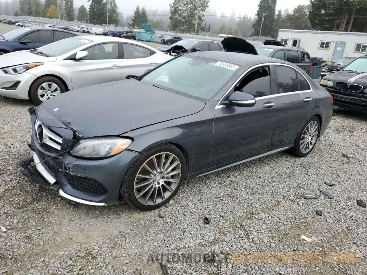 55SWF4JB3FU064428 MERCEDES-BENZ C-CLASS 2015