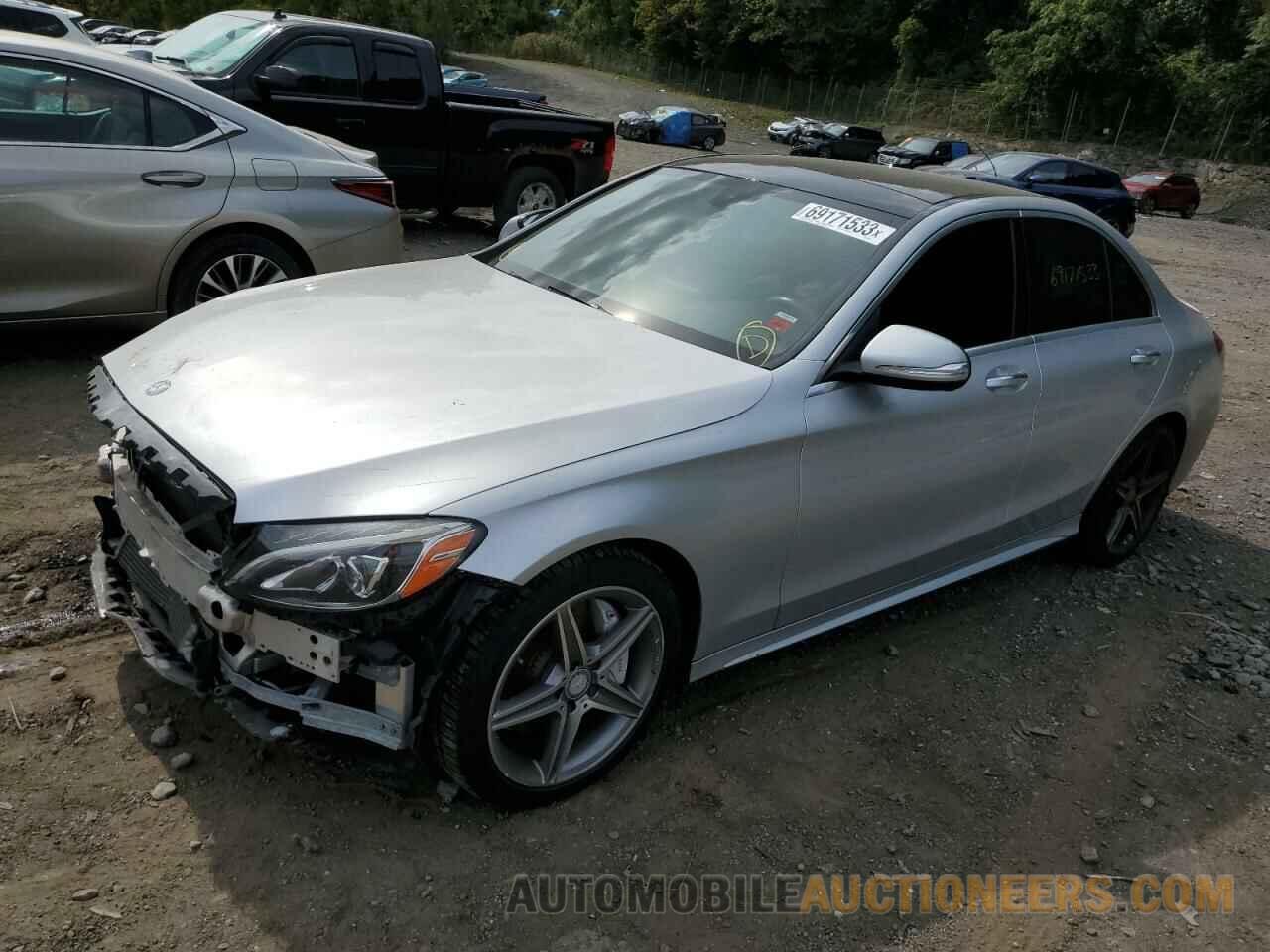 55SWF4JB3FU064638 MERCEDES-BENZ C-CLASS 2015