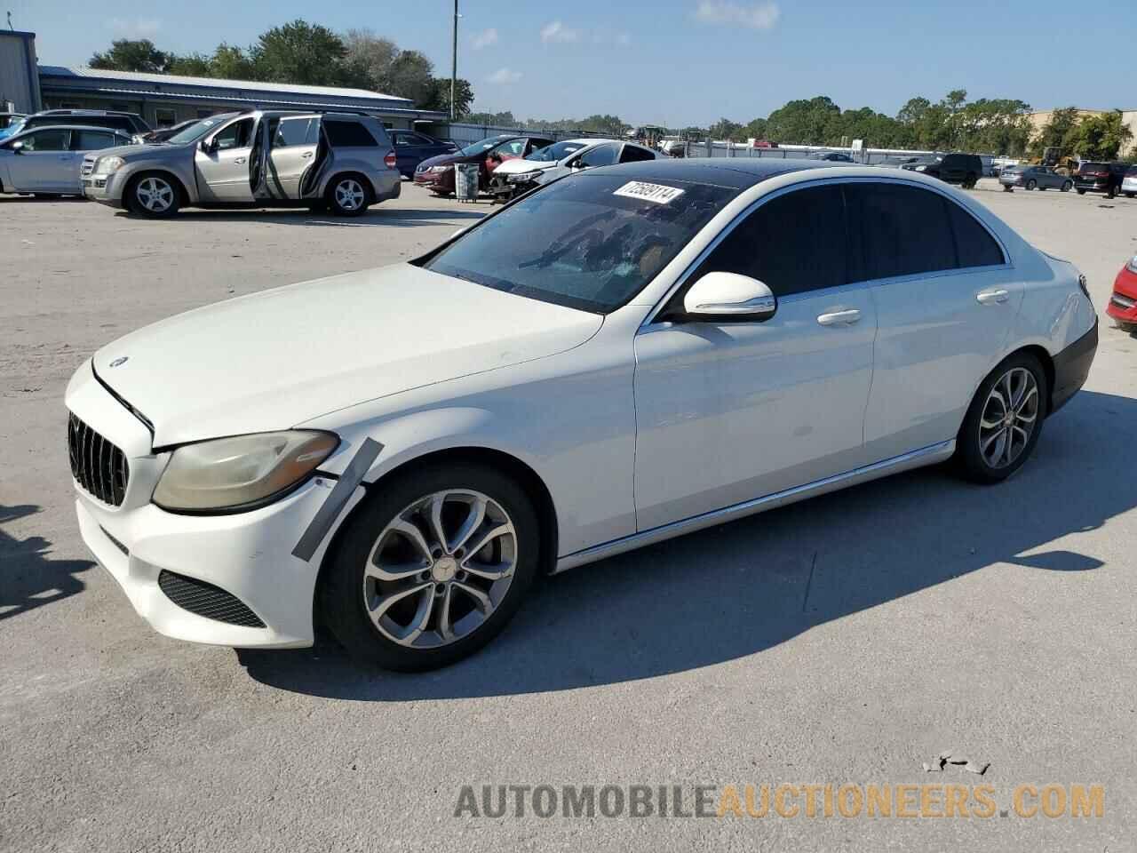 55SWF4JB3FU065613 MERCEDES-BENZ C-CLASS 2015