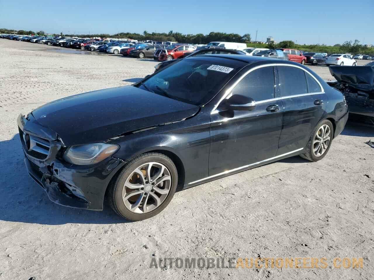 55SWF4JB3FU067040 MERCEDES-BENZ C-CLASS 2015