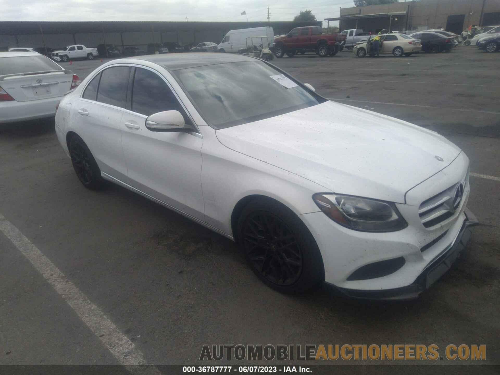 55SWF4JB3FU067054 MERCEDES-BENZ C-CLASS 2015