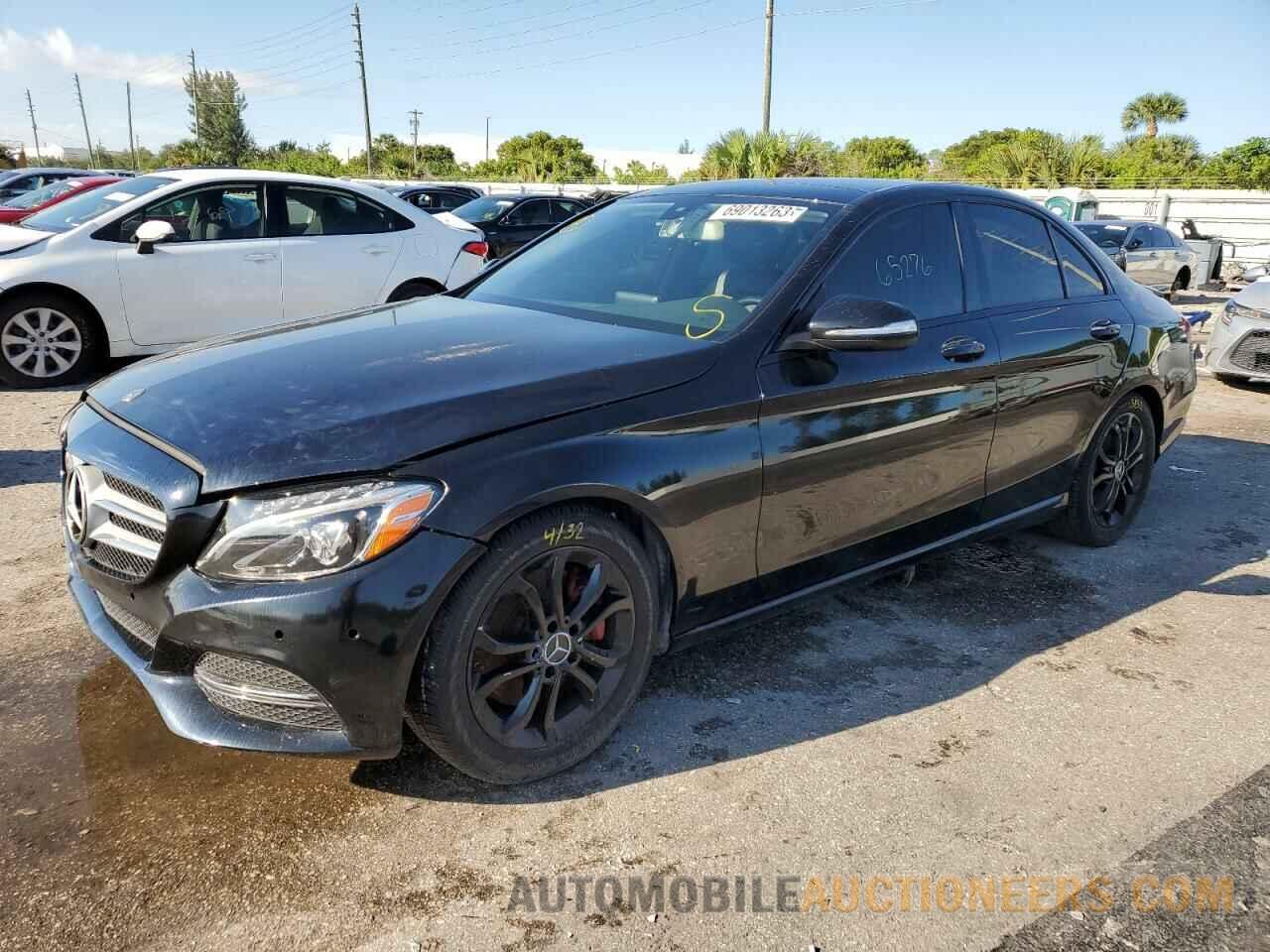 55SWF4JB3FU067331 MERCEDES-BENZ C-CLASS 2015