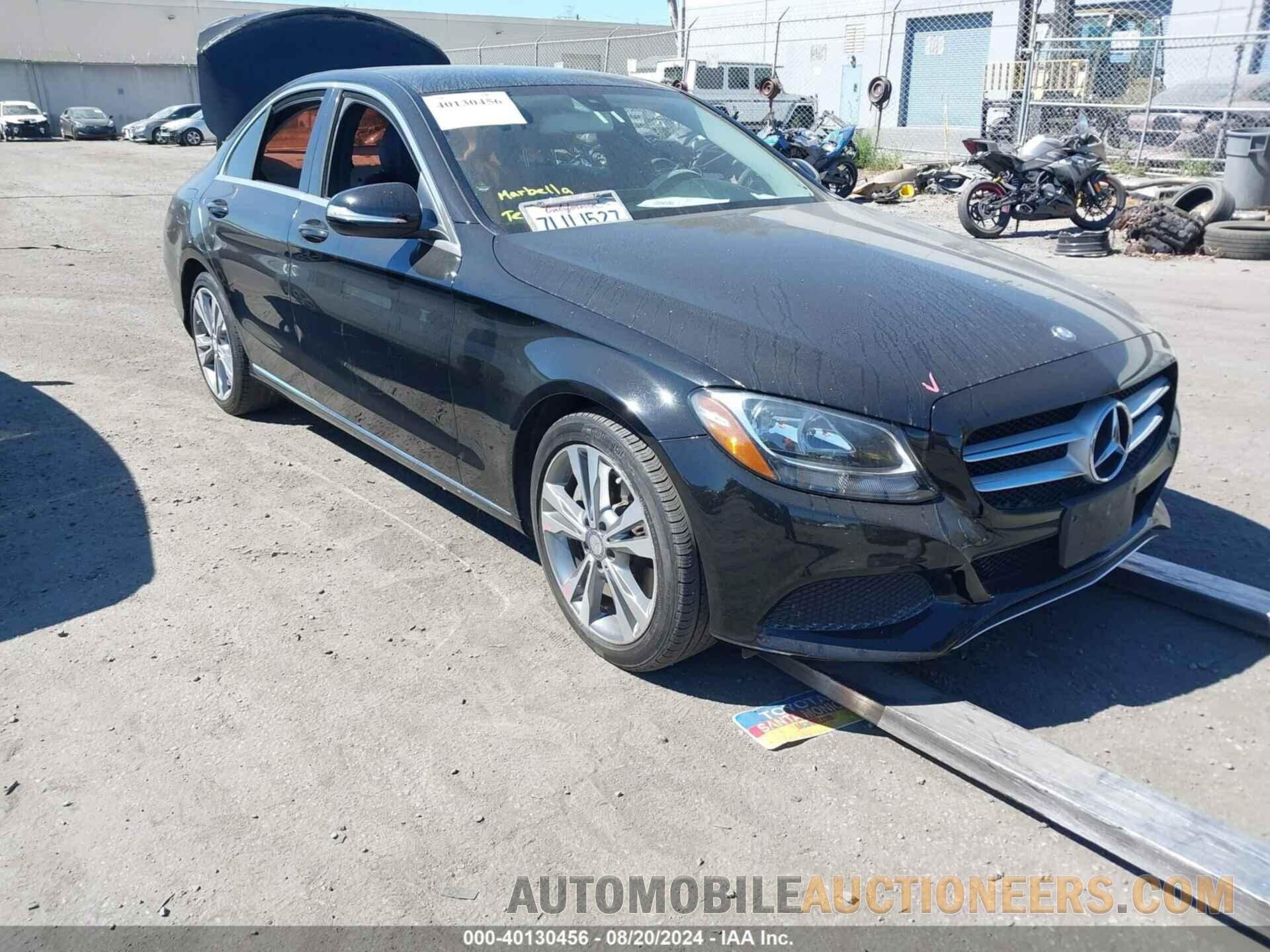 55SWF4JB3FU068981 MERCEDES-BENZ C 300 2015