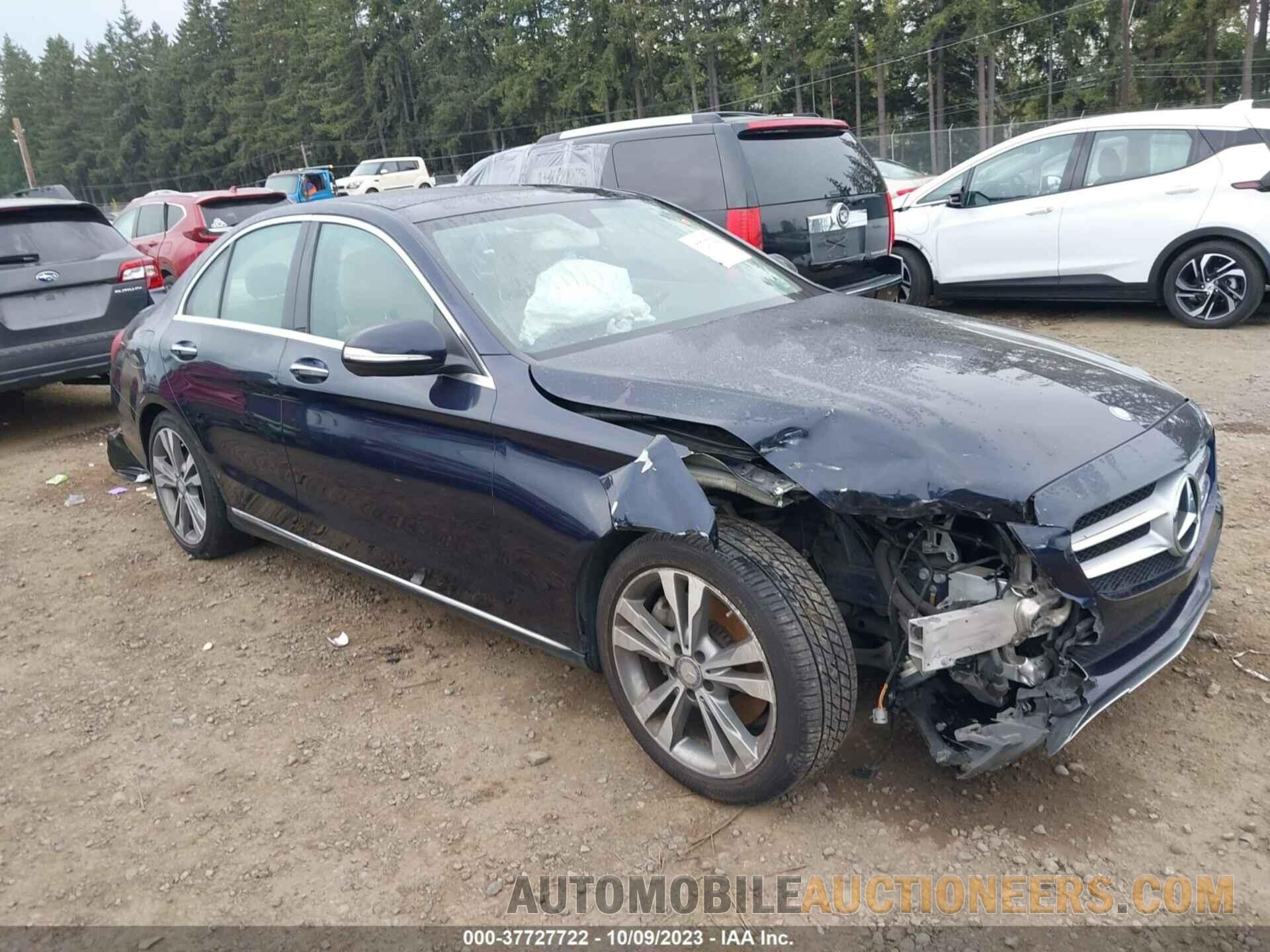 55SWF4JB3FU070343 MERCEDES-BENZ C-CLASS 2015