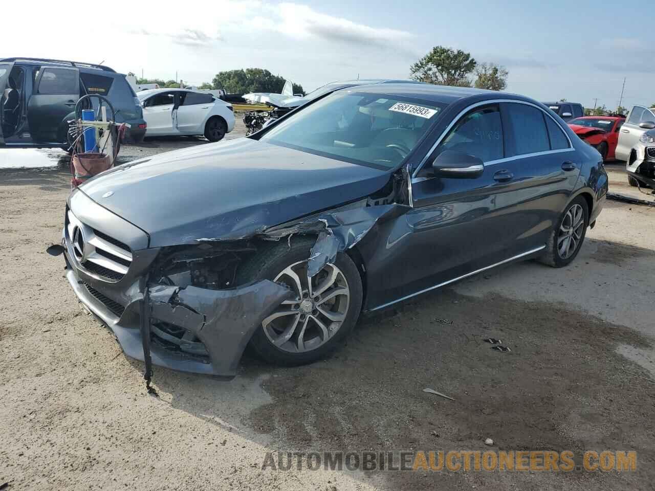 55SWF4JB3FU071539 MERCEDES-BENZ C-CLASS 2015