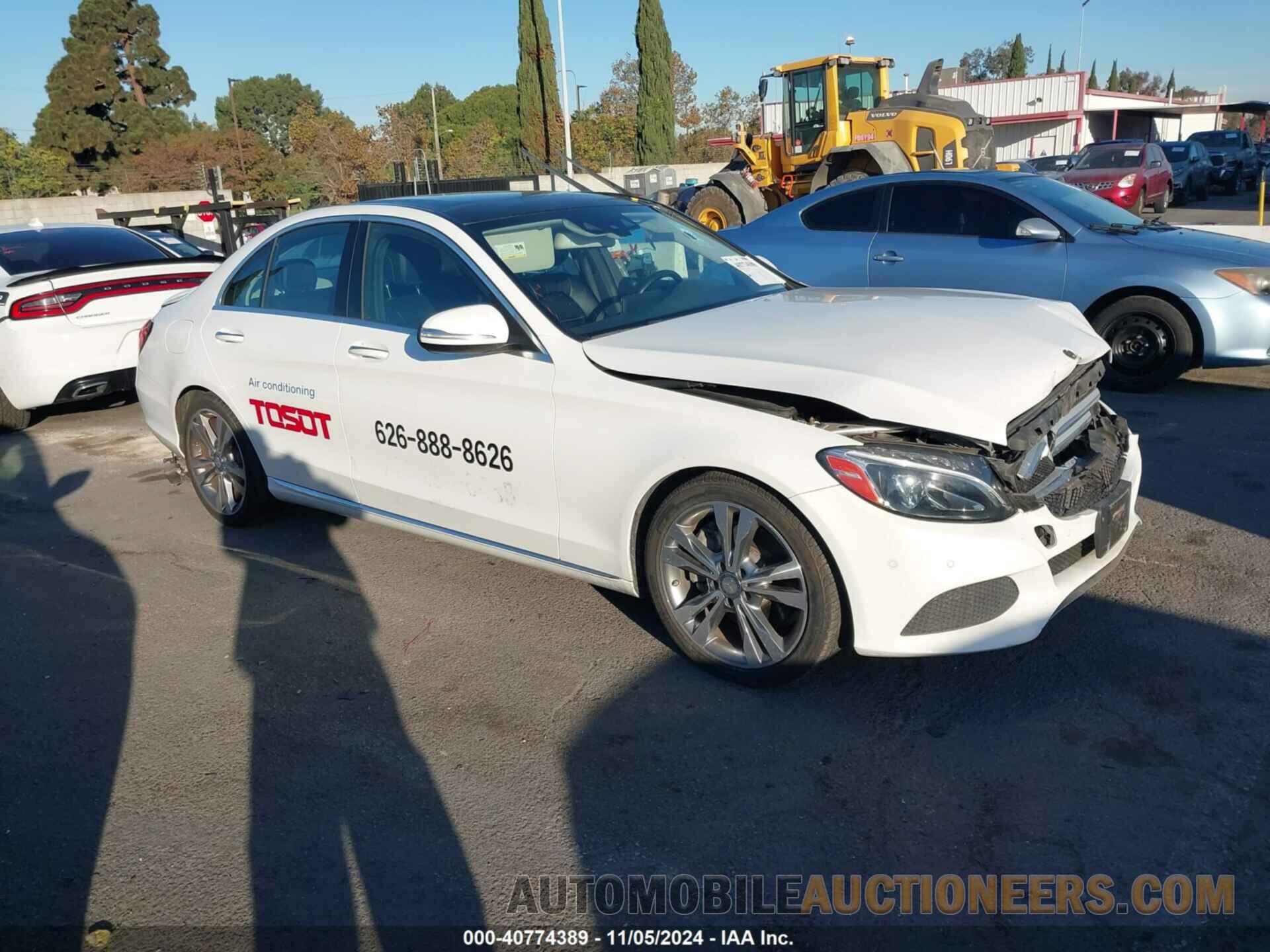 55SWF4JB3FU074019 MERCEDES-BENZ C 300 2015