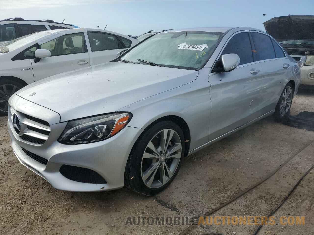 55SWF4JB3FU076403 MERCEDES-BENZ C-CLASS 2015