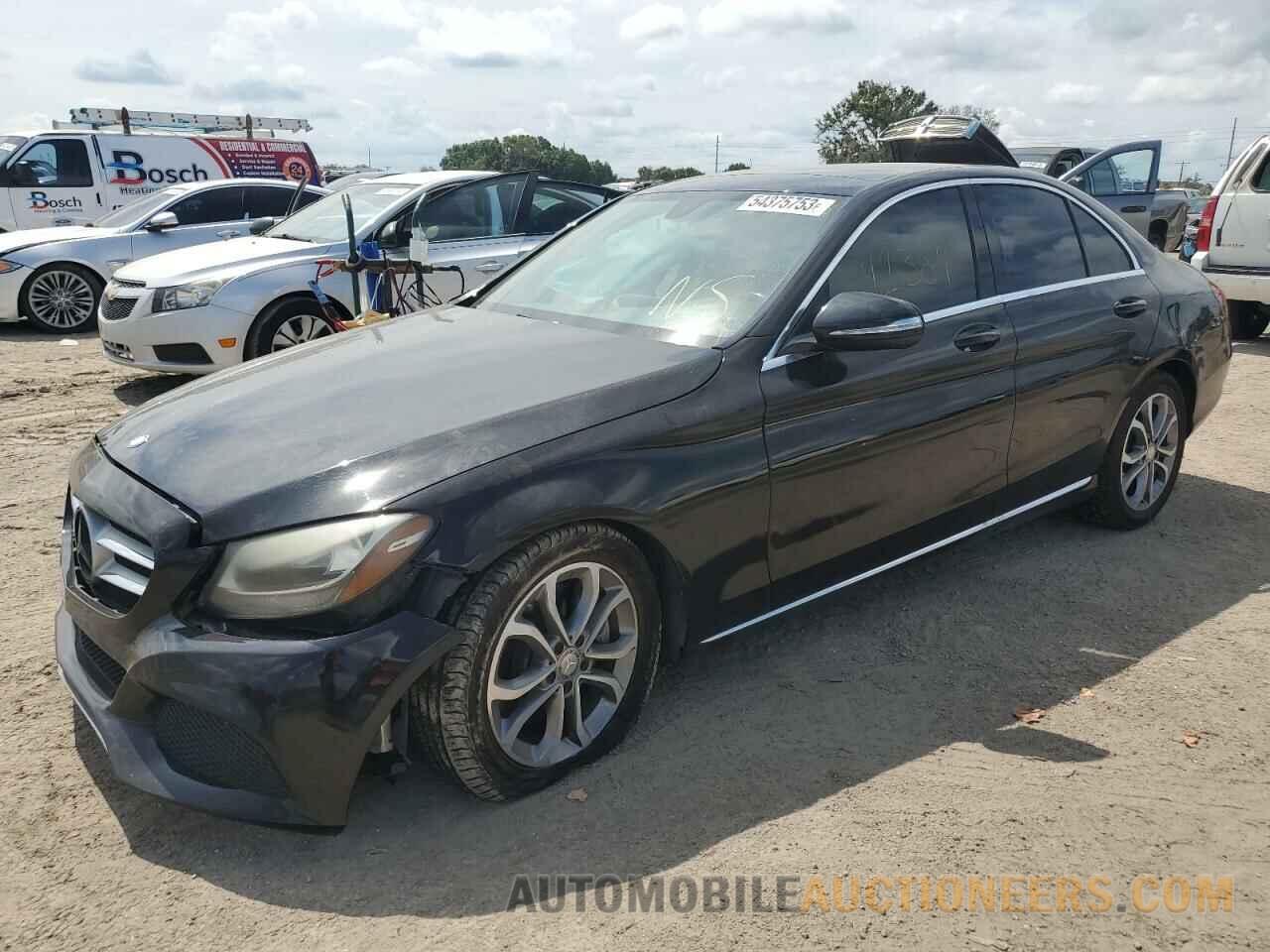 55SWF4JB3FU079169 MERCEDES-BENZ C-CLASS 2015