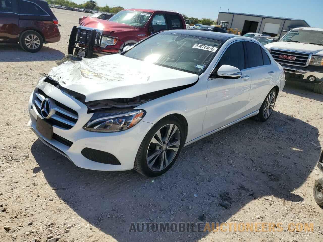 55SWF4JB3FU081908 MERCEDES-BENZ C-CLASS 2015