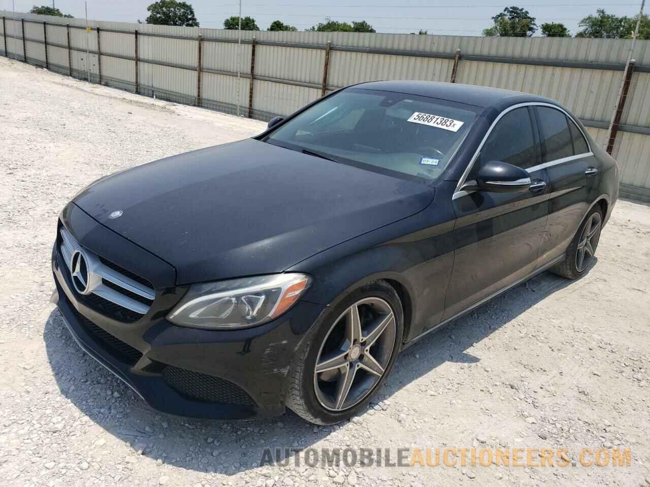 55SWF4JB3FU083870 MERCEDES-BENZ C-CLASS 2015