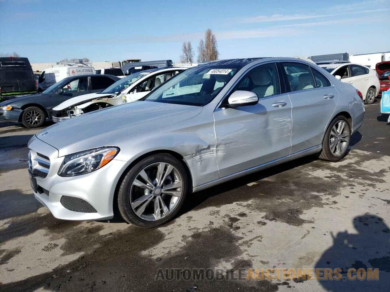 55SWF4JB3FU085280 MERCEDES-BENZ C-CLASS 2015