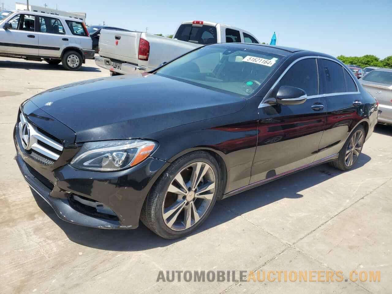 55SWF4JB3FU087627 MERCEDES-BENZ C-CLASS 2015