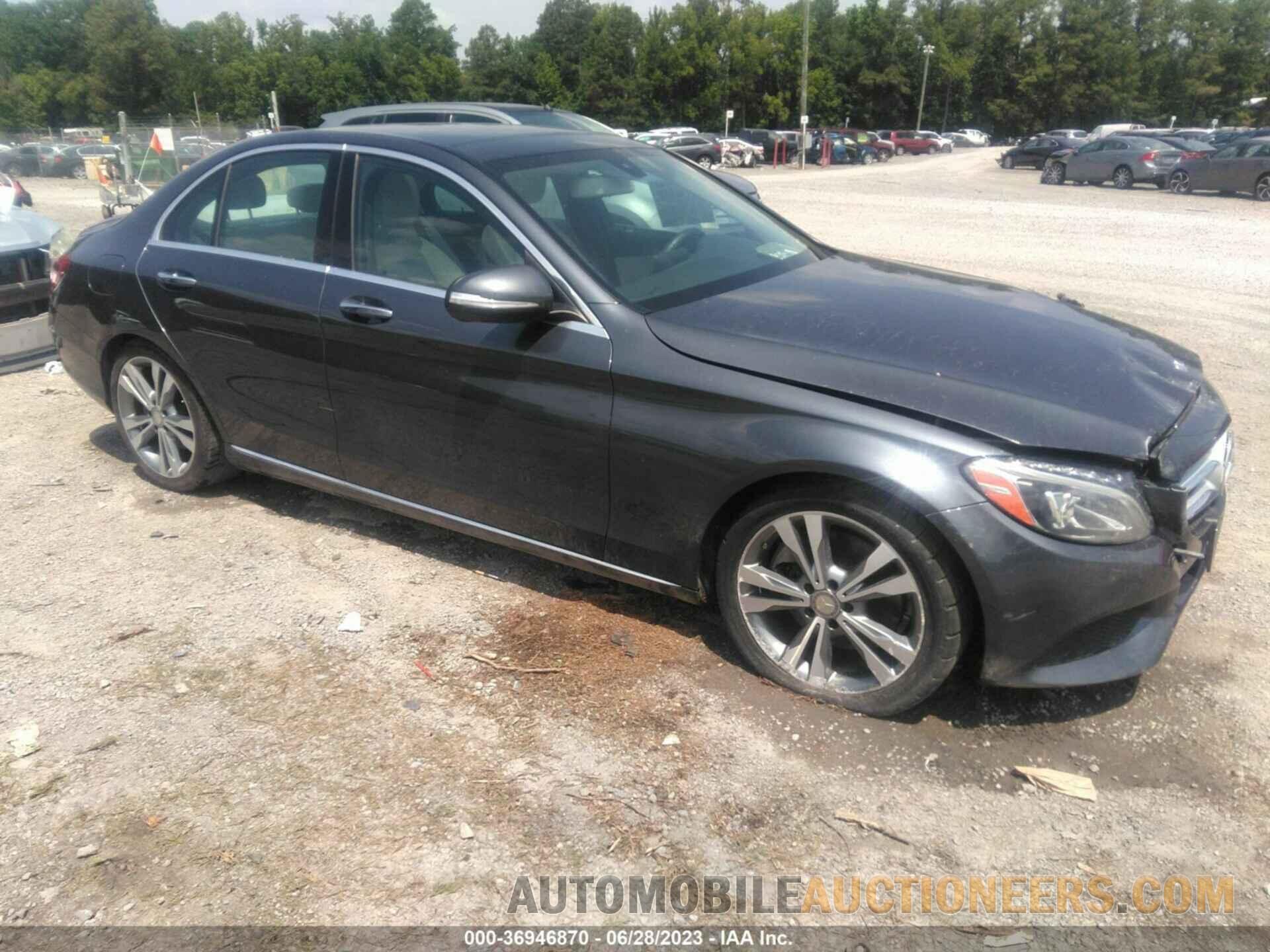 55SWF4JB3FU088261 MERCEDES-BENZ C-CLASS 2015