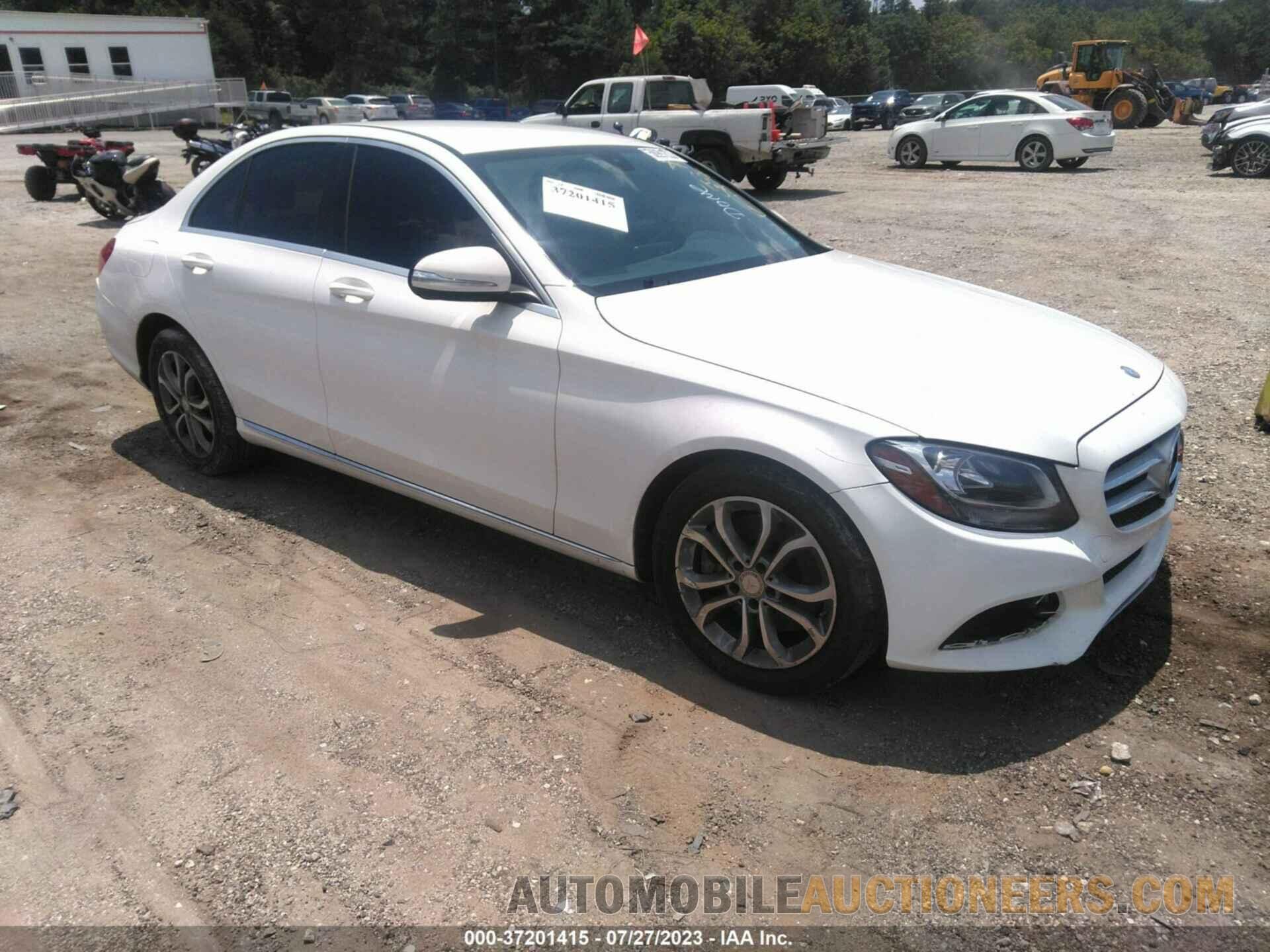 55SWF4JB3FU091046 MERCEDES-BENZ C-CLASS 2015