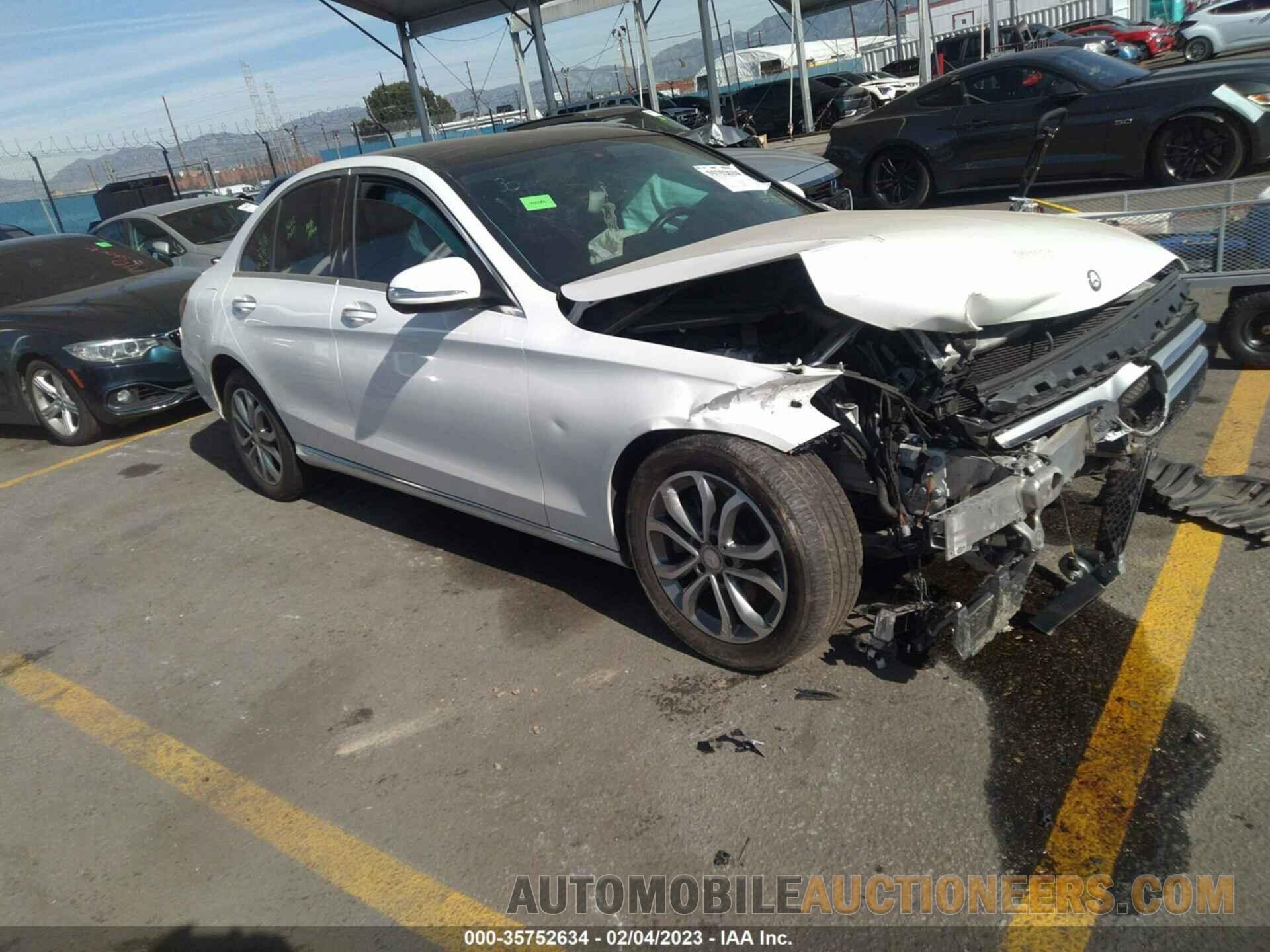 55SWF4JB3FU091516 MERCEDES-BENZ C-CLASS 2015