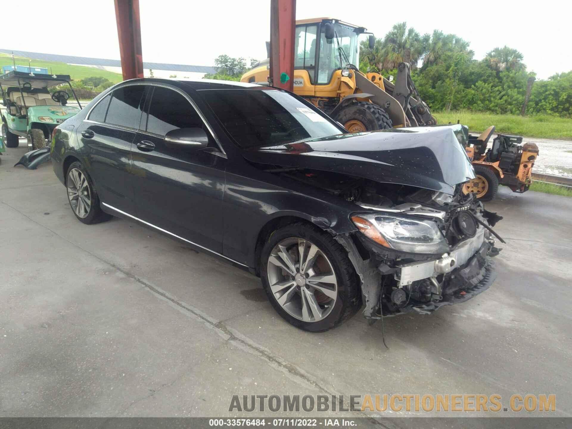 55SWF4JB3FU093668 MERCEDES-BENZ C-CLASS 2015