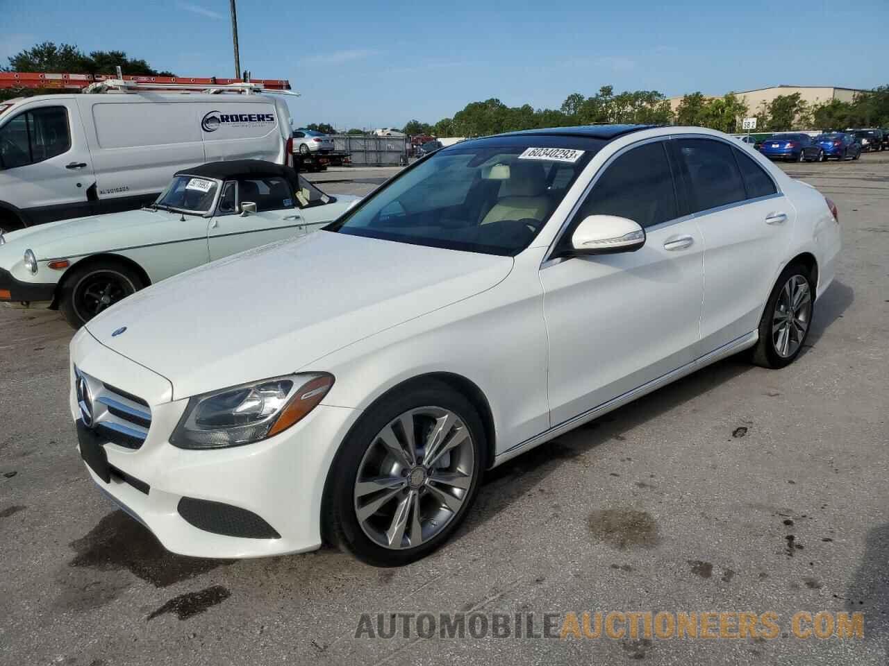 55SWF4JB3FU095744 MERCEDES-BENZ C-CLASS 2015