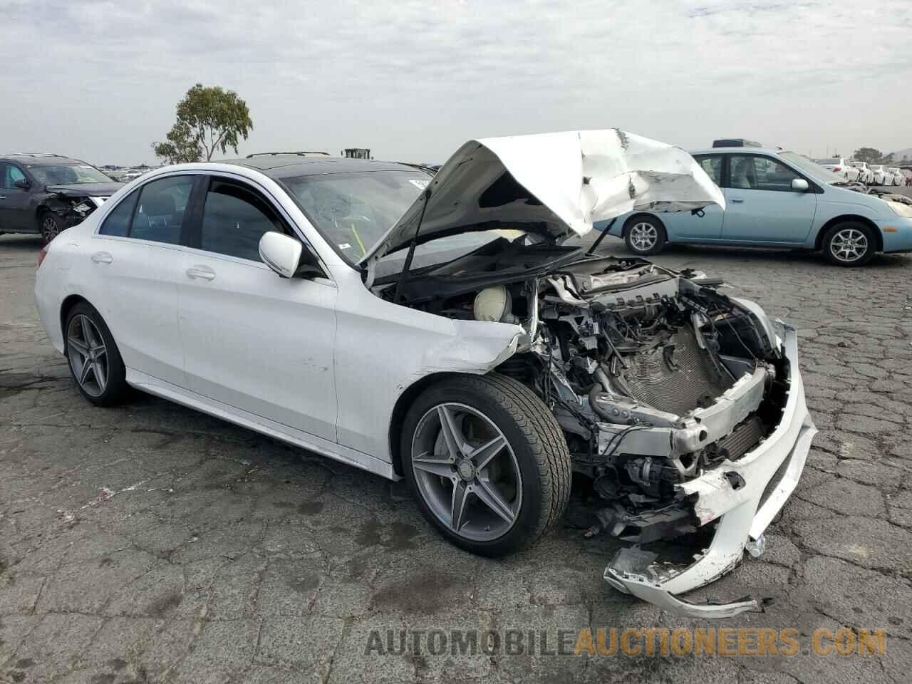 55SWF4JB3FU096201 MERCEDES-BENZ C-CLASS 2015