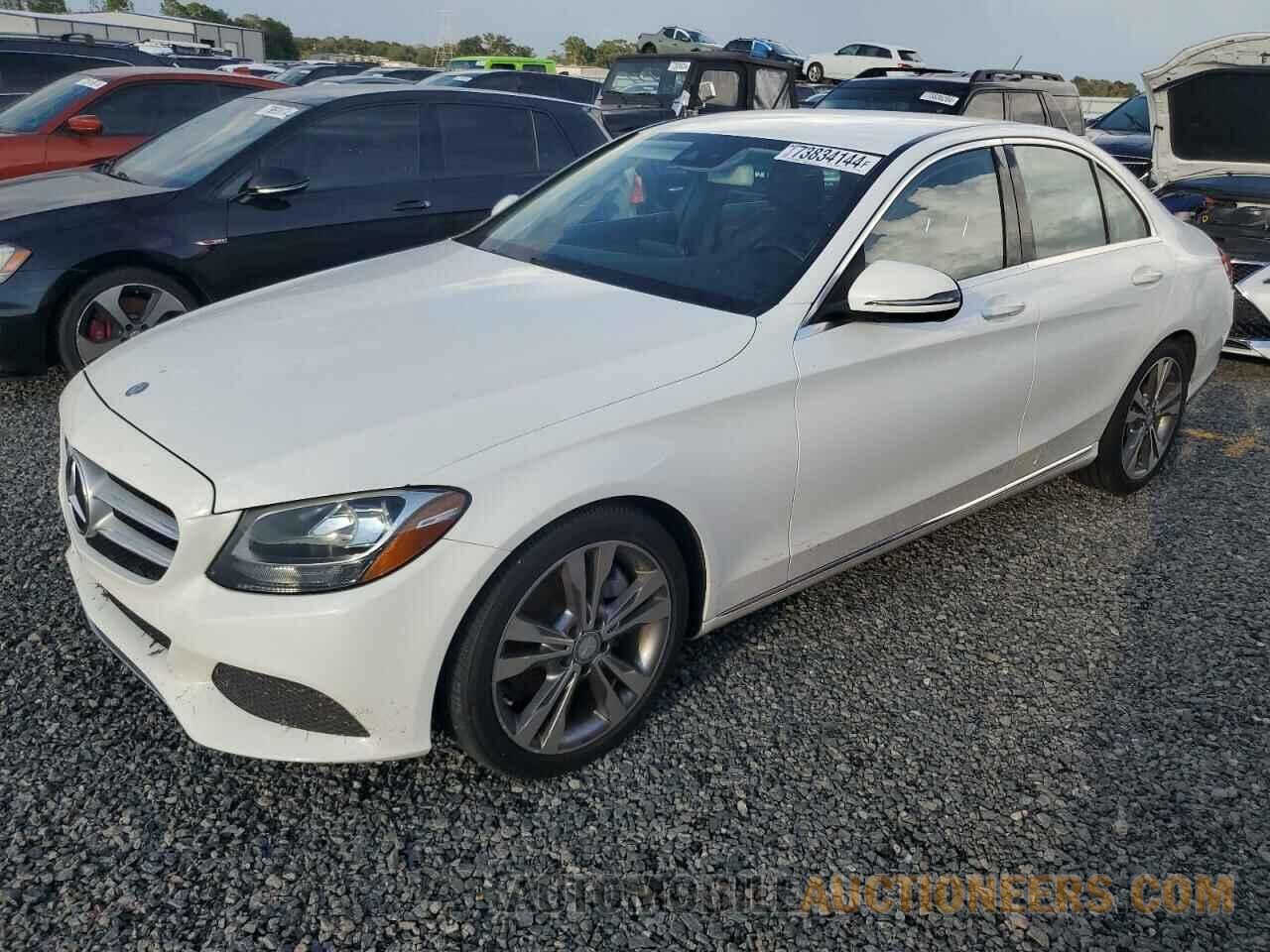 55SWF4JB3GU121874 MERCEDES-BENZ C-CLASS 2016