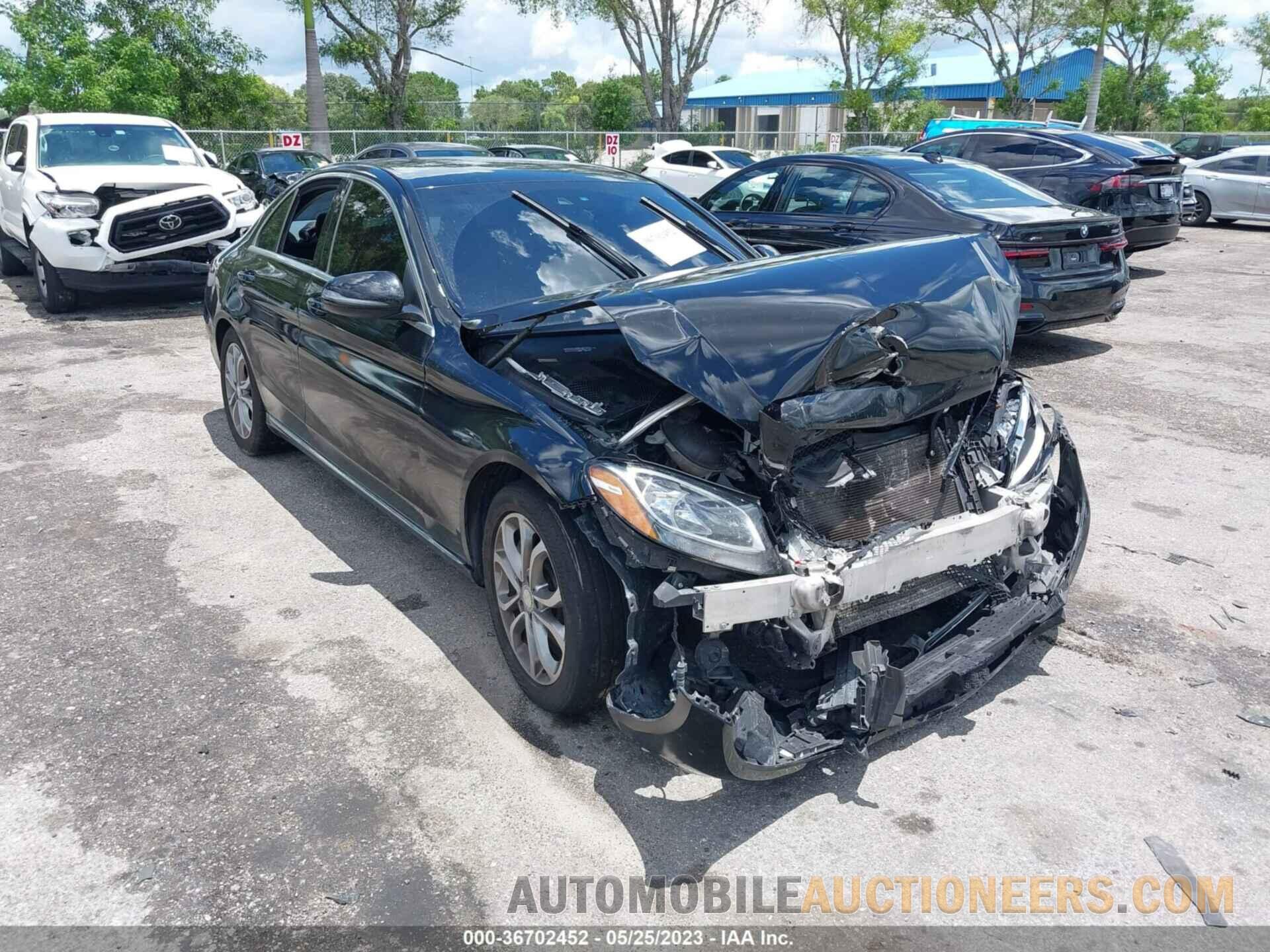 55SWF4JB3GU124189 MERCEDES-BENZ C-CLASS 2016