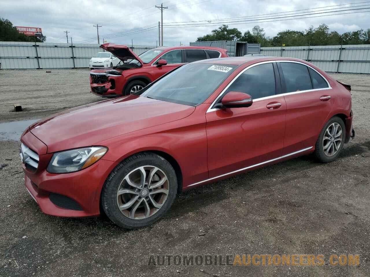 55SWF4JB3GU129697 MERCEDES-BENZ C-CLASS 2016