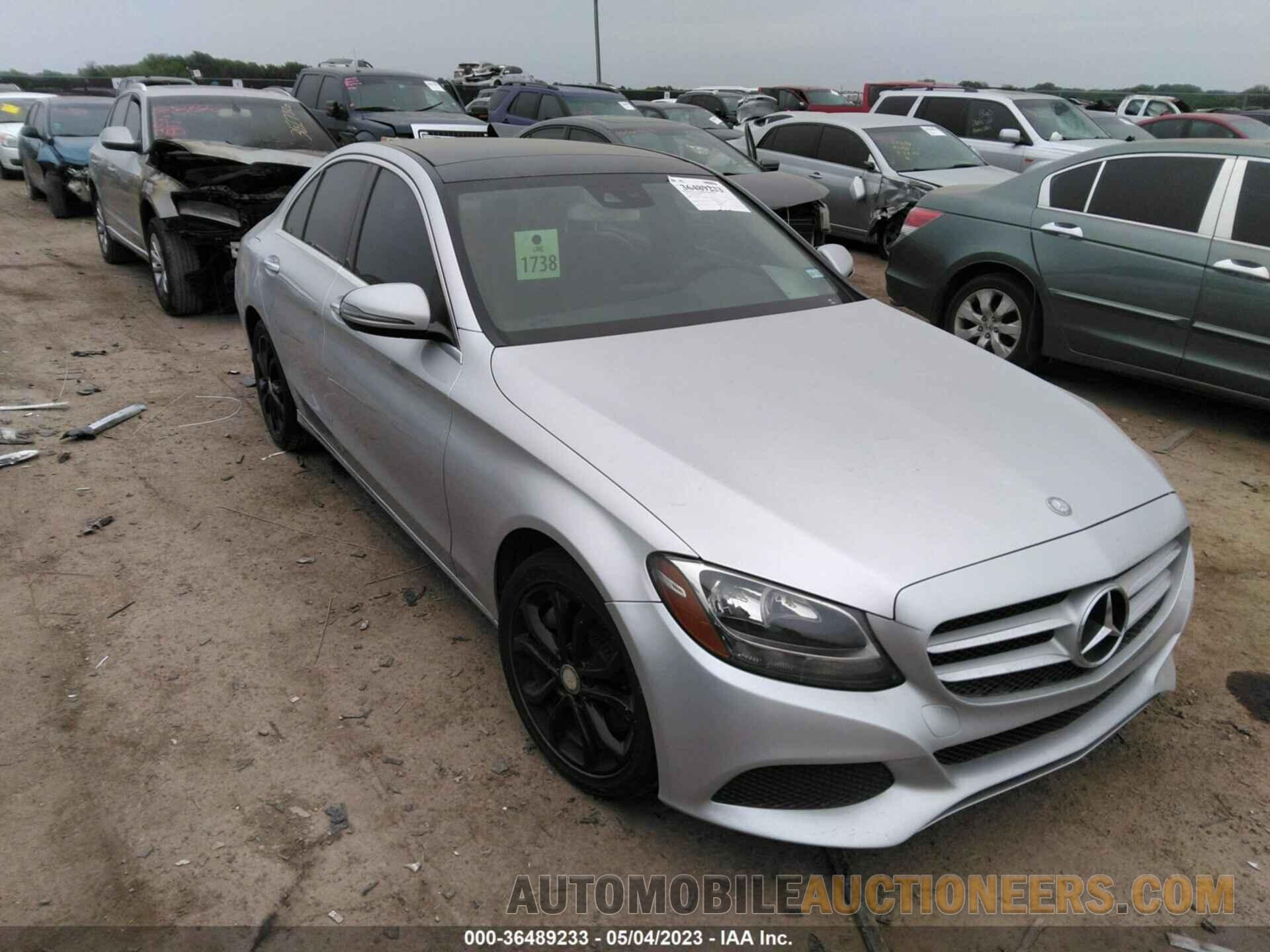 55SWF4JB3GU132261 MERCEDES-BENZ C-CLASS 2016