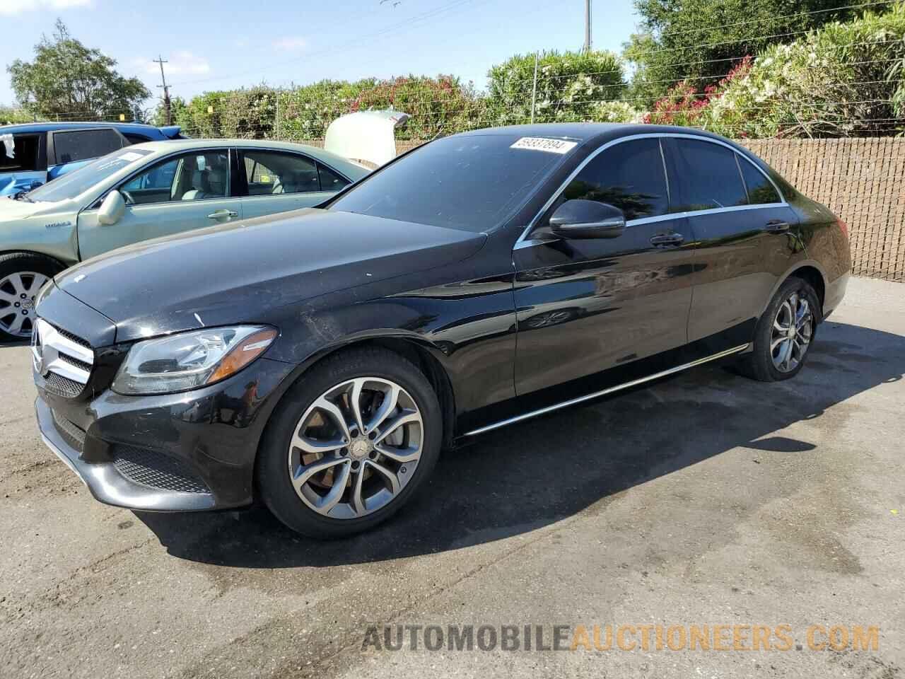 55SWF4JB3GU132485 MERCEDES-BENZ C-CLASS 2016