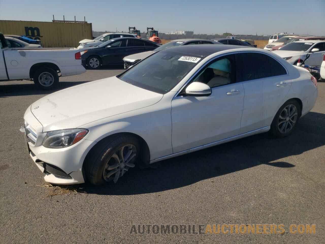 55SWF4JB3GU140456 MERCEDES-BENZ C-CLASS 2016